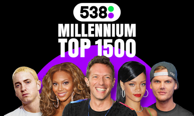 naar de Millennium Top 1500 van Radio 538