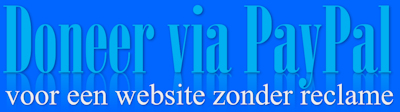 Geef je waardering voor HitDossier Online via een vrijwillige donatie via PayPal