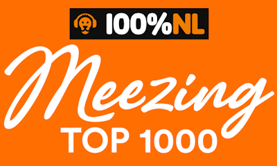 naar de Meezing Top 1000 van 100% NL