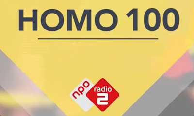 naar de Homo 100 van BNN, 3FM, NPO Radio 2 en HitZound