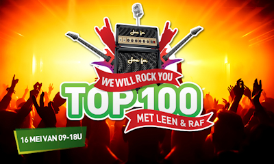 naar We Will Rock You Top 100 van JOE BE