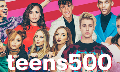 naar de Teens500 van MNM