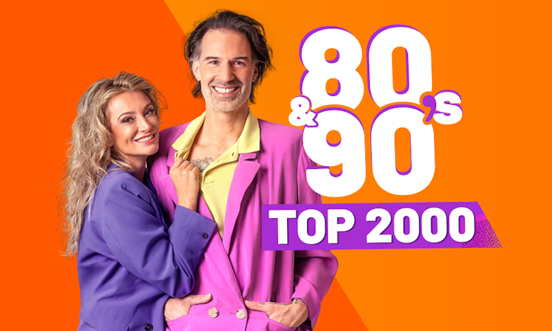 naar de 80s & 90s Top 2000 van Nostalgie (BE)