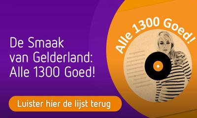 naar de Alle 1300 Goed! van Omroep Gelderland