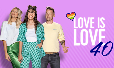 naar de Qmusic (B) Love Is Love 40