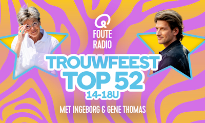 naar de Q-Foute Radio Trouwfeest Top 52