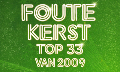 naar de Foute Kerst Top 33 van Qmusic (NL)