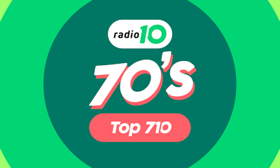 naar de 70's Top 710 van Radio 10