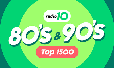 naar de 80s & 90s Top 1500 van Radio 10