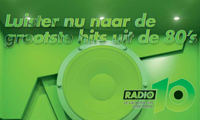 naar de 80s Top 810 van Radio 10