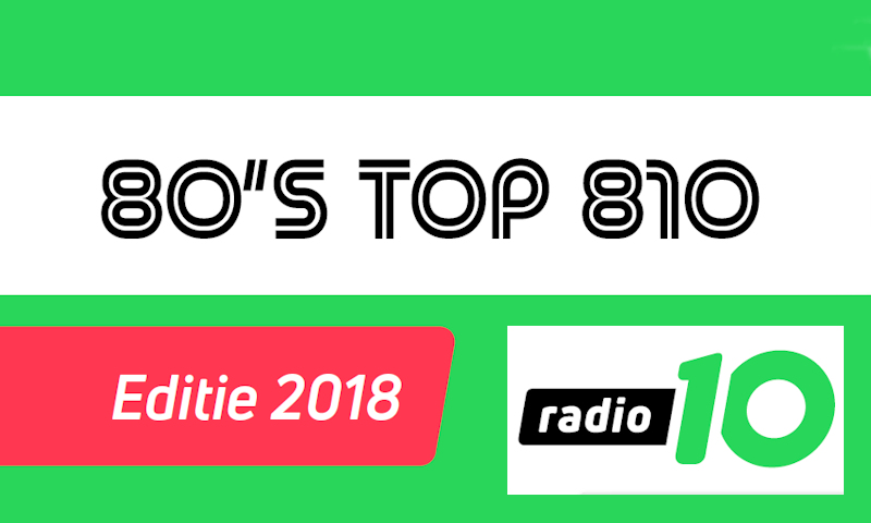 naar de 80s Top 810 van Radio 10