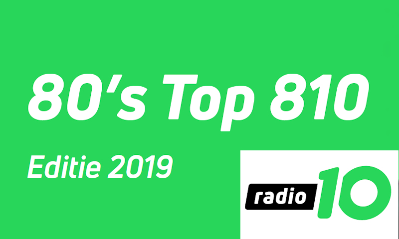 naar de 80s Top 810 van Radio 10
