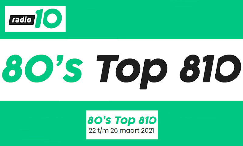 naar de 80s Top 810 van Radio 10