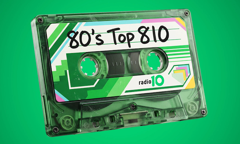 naar de 80s Top 810 van Radio 10