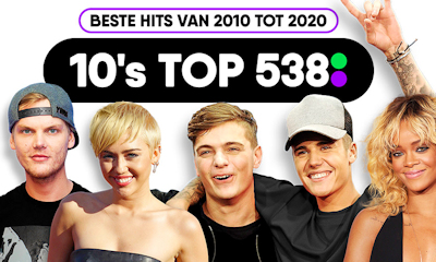 naar de 10's Top 538 van Radio 538