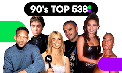 naar de 90's Top 538 van Radio 538