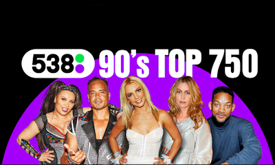 naar de Radio 538 90's Top 750