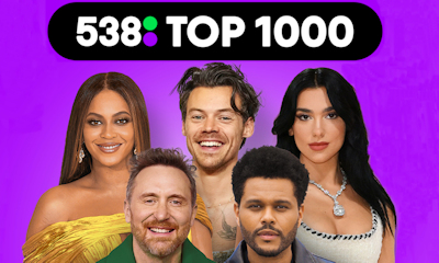 naar de 538 Top 1000 van Radio 538