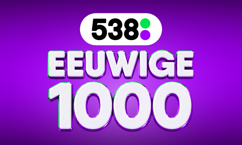 naar de Eeuwige 1000 van Radio 538