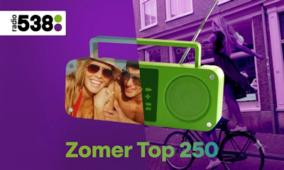 naar de Zomer Top 250 van Radio 538