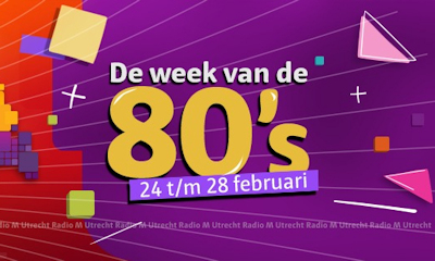 naar de Eighties Top 100 van Radio M Utrecht