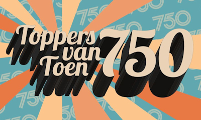 naar de Toppers Van Toen 750 van Radio Oost