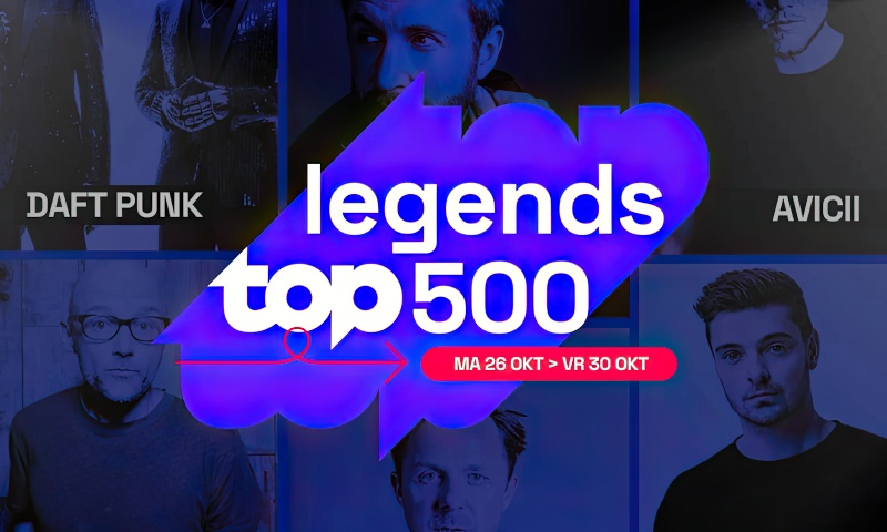 naar de Legends Top 500 van TOPradio (BE)