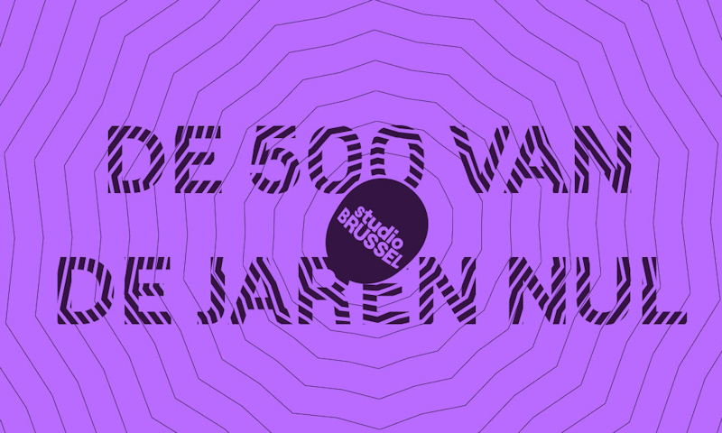 naar de 500 van de jaren Nul van VRT Studio Brussel