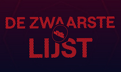 naar de Zwaarste Lijst van VRT Studio Brussel (StuBru)